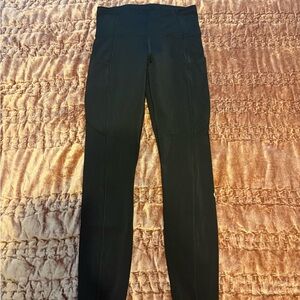 Lululemon Athletica Black High-Rise Leggings